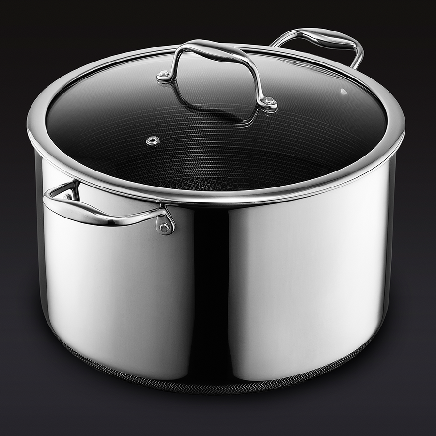 Hybrid Stock Pot with Lid, 12-Qt Z3