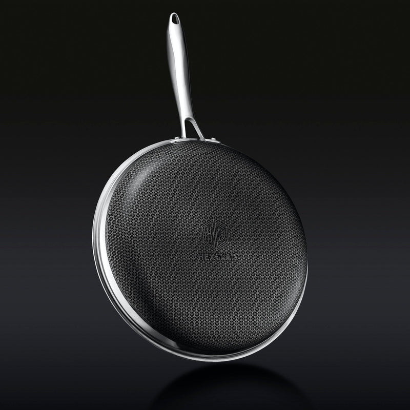 Hybrid Fry Pan Set with Lids, 6pc I0